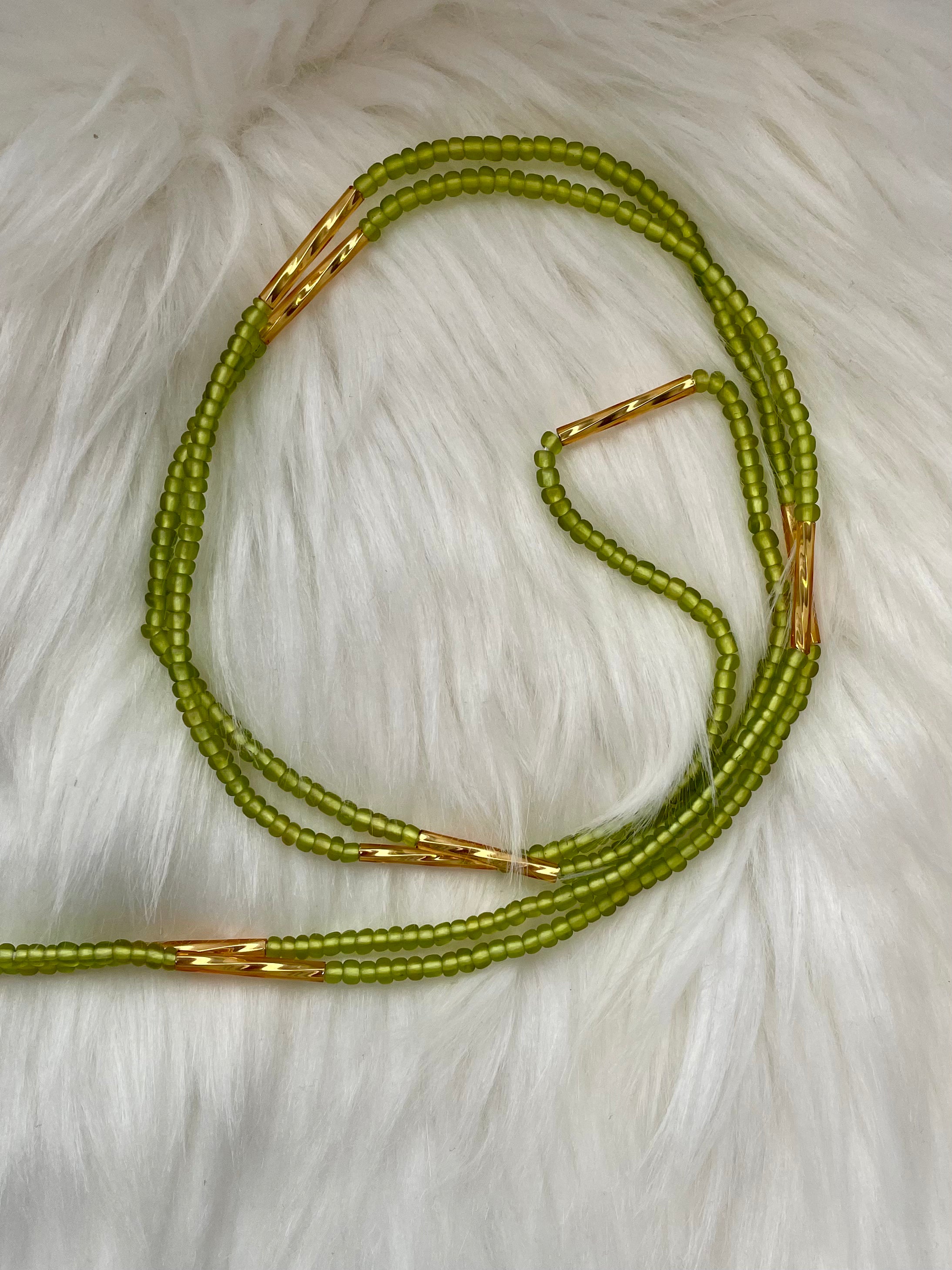 lime Green waistbeads